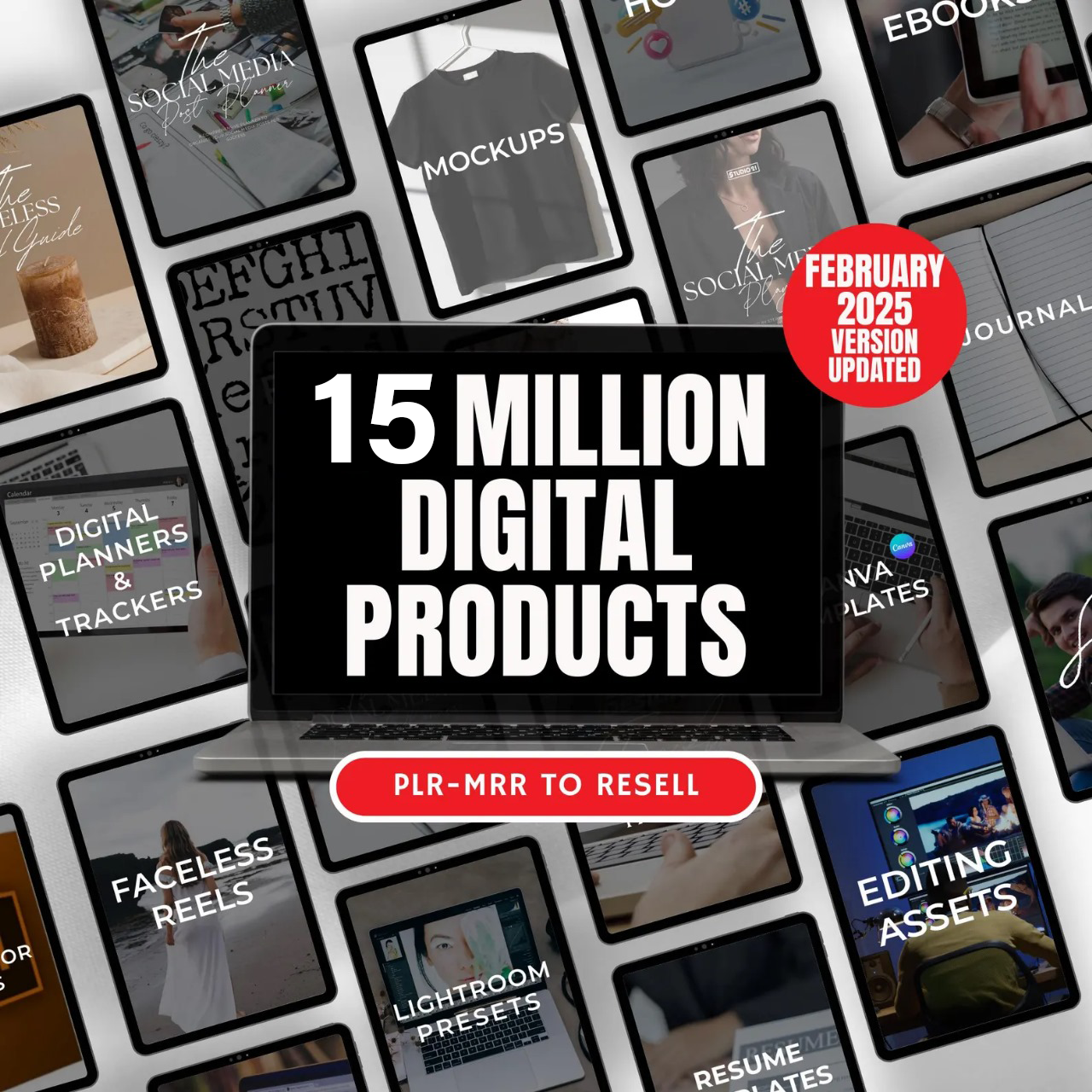 15 MILLION DIGITAL PRODUCTS BY QUICKDIGI